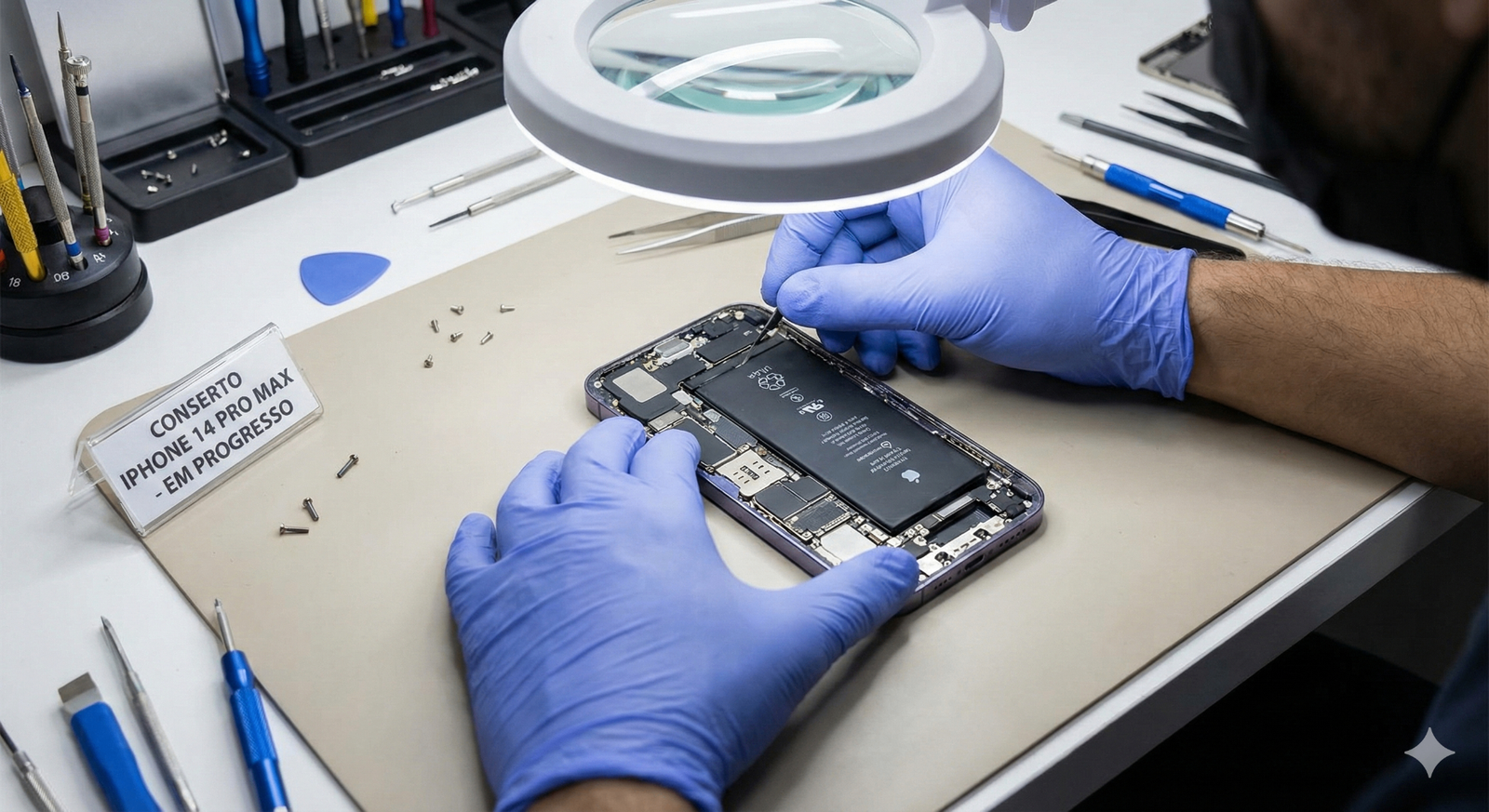 iPhone 14 Pro Max - Serviço de assistência técnica em Maringá